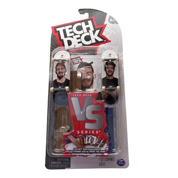 Tech Deck VS Series Fingerboards 2 Pack Set Plan B Collect & Challenge Spin Mast - Picture 1 of 5